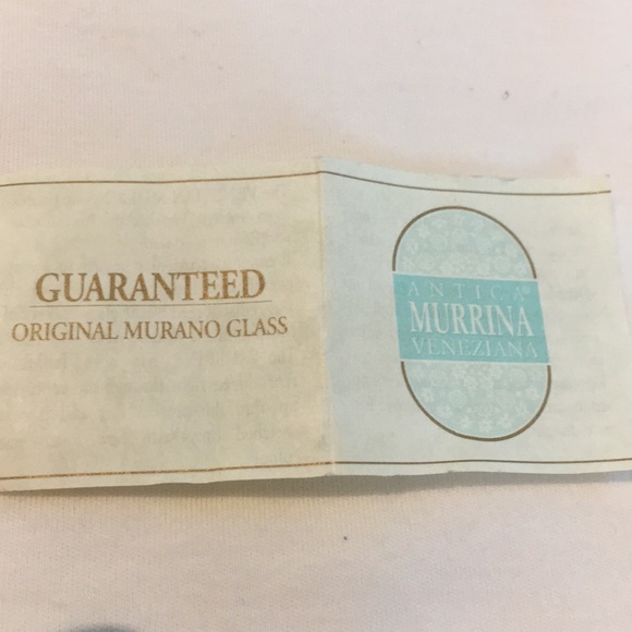 Heart Murrina necklace & earrings with box - Picture 8 of 8